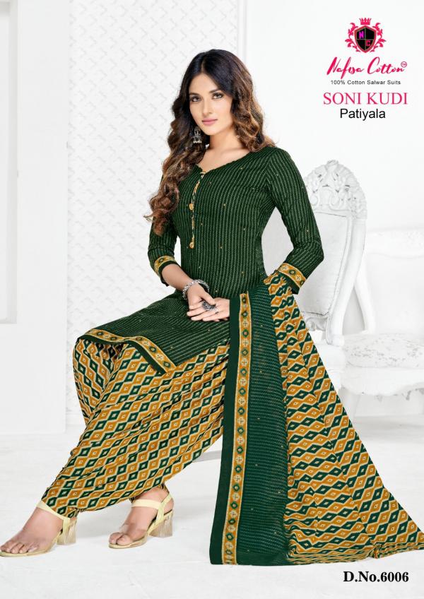 Nafisa Soni Kudi Vol-6 indo Cotton Designer Dress Material